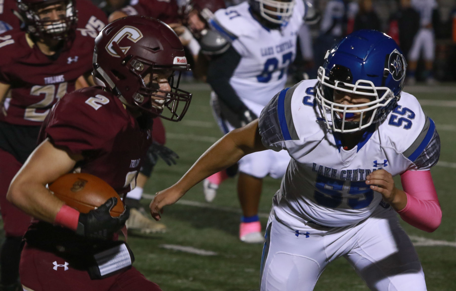 Bryce Pickering, Chesterton, football